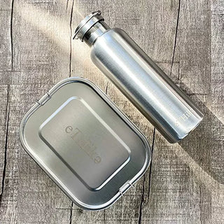Edelstahl Lunchbox & Flasche